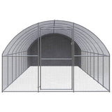 VidaXL Kippenren 3x10x2 m gegalvaniseerd staal