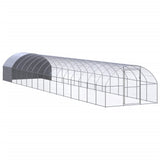 VidaXL Kippenren 3x16x2 m gegalvaniseerd staal