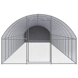VidaXL Kippenren 3x16x2 m gegalvaniseerd staal