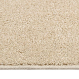 Vidaxl vloerkleed kortpolig 80x150 cm beige