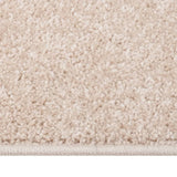 Vidaxl vloerkleed kortpolig 80x150 cm donkerbeige