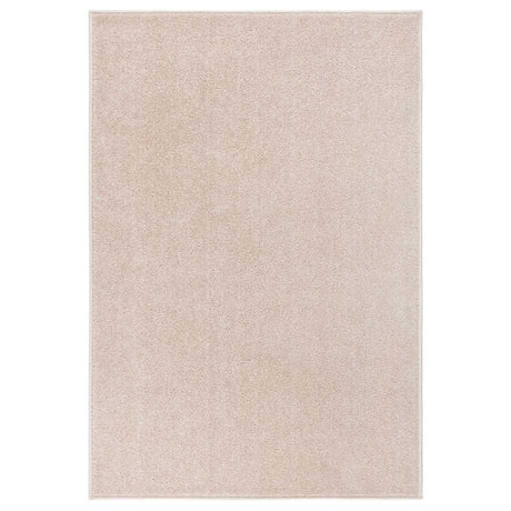 Vidaxl vloerkleed kortpolig 200x290 cm donkerbeige