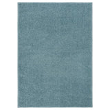 Vidaxl vloerkleed kortpolig 120x170 cm blauw