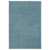 VidaXL Vloerkleed kortpolig 200x290 cm blauw