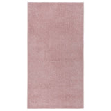 VidaXL Vloerkleed kortpolig 80x150 cm roze