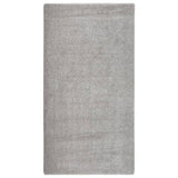 Vidaxl vloerkleed shaggy anti-slip 80x150 cm lichtgrijs