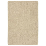 Vidaxl vloerkleed shaggy anti-slip 120x170 cm crèmekleurig