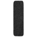 Vidaxl trapmatten 15 st anti-slip rechthoekig 75x20 cm antracietkleur