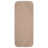 Vidaxl trapmatten 15 st anti-slip rechthoekig 60x25 cm beige