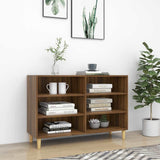 Vidaxl dressoir 103,5x35x70 cm bewerkt hout bruin eikenkleur