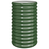 Vidaxl plantenbak 40x40x68 cm gegalvaniseerd staal groen