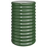 Vidaxl plantenbak 40x40x68 cm gegalvaniseerd staal groen
