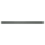 Vidaxl plantenbak 620x80x36 cm gegalvaniseerd staal grijs