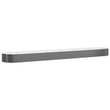 Vidaxl plantenbak 544x100x36 cm gegalvaniseerd staal antracietkleurig