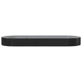 Vidaxl plantenbak 373x140x36 cm gegalvaniseerd staal antracietkleurig