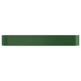 VidaXL Plantenbak 507x100x68 cm gepoedercoat staal groen