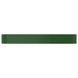 VidaXL Plantenbak 554x100x68 cm gepoedercoat staal groen