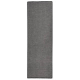 Vidaxl buitenkleed platgeweven 80x250 cm grijs