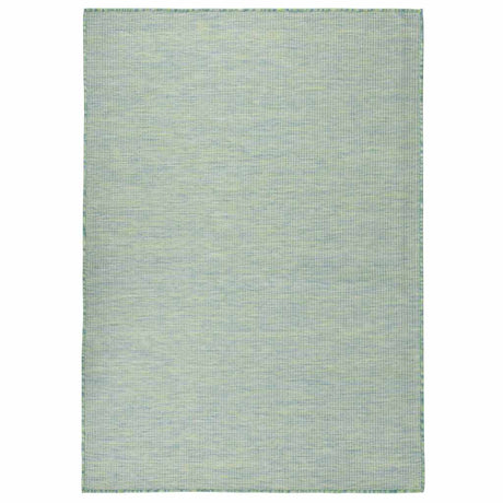 Vidaxl buitenkleed platgeweven 200x280 cm turquoise