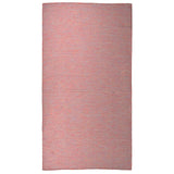 VidaXL Buitenkleed platgeweven 80x150 cm rood