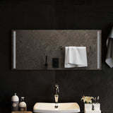 Vidaxl badkamerspiegel led 90x40 cm