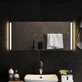 Vidaxl badkamerspiegel led 90x40 cm