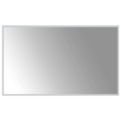 Vidaxl badkamerspiegel led 100x60 cm