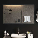 Vidaxl badkamerspiegel led 100x60 cm