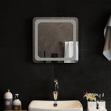 Vidaxl badkamerspiegel led 40x40 cm