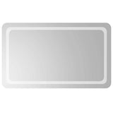 Vidaxl badkamerspiegel led 100x60 cm