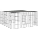 Vidaxl konijnenkooi 110x110x55 cm gegalvaniseerd ijzer