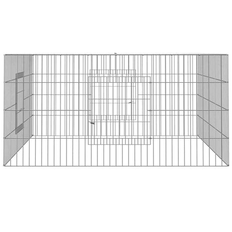 Vidaxl konijnenkooi 110x110x55 cm gegalvaniseerd ijzer