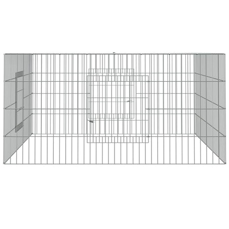 Vidaxl konijnenkooi 110x110x55 cm gegalvaniseerd ijzer