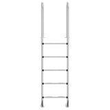 Vidaxl zwembadladder 54x38x211 cm 304 roestvrij staal