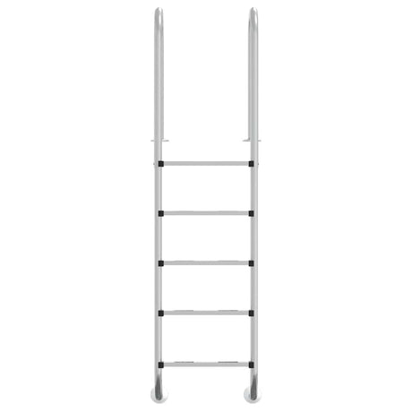 Vidaxl zwembadladder 54x38x211 cm 304 roestvrij staal