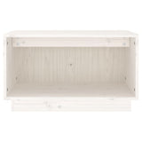 Vidaxl tv-meubel 60x35x35 cm massief grenenhout wit