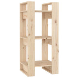 Vidaxl boekenkast kamerscherm 41x35x91 cm massief grenenhout