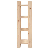 Vidaxl boekenkast kamerscherm 41x35x125 cm massief grenenhout