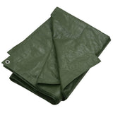 Vidaxl dekzeil 180 g m² 4x4 m hdpe groen
