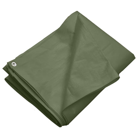 Vidaxl dekzeil 260 g m² 6x10 m hdpe groen