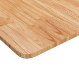 Vidaxl tafelblad vierkant 50x50x1,5cm massief eiken lichtbruin