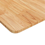 Vidaxl wastafelblad 100x50x1,5cm behandeld massief hout lichtbruin
