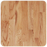Vidaxl tafelblad vierkant 40x40x4 cm massief eikenhout lichtbruin