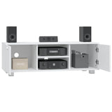 Vidaxl tv-meubel 120x40,5x35 cm bewerkt hout wit