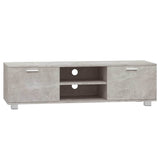 Vidaxl tv-meubel 140x40,5x35 cm bewerkt hout betongrijs