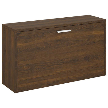 Vidaxl schoenenbank 80x24x45 cm bewerkt hout bruin eikenkleur