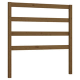 Vidaxl hoofdbord 106x4x100 cm massief grenenhout honingbruin