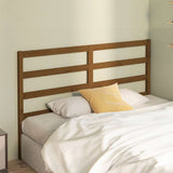 Vidaxl hoofdbord 156x4x100 cm massief grenenhout honingbruin