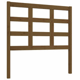Vidaxl hoofdbord 95,5x4x100 cm massief grenenhout honingbruin