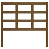 Vidaxl hoofdbord 105,5x4x100 cm massief grenenhout honingbruin